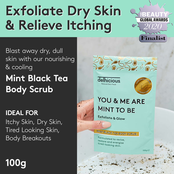 MINT BLACK TEA BODY SCRUB