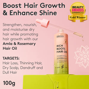 RICH ROOTS HAIR AND SCALP OIL - AMLA & ROSEMARY