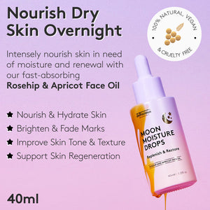 MOON MOISTURE DROPS - FACE OIL