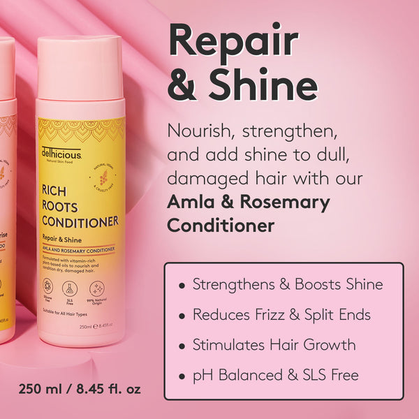 RICH ROOTS REPAIR & SHINE CONDITIONER - AMLA & ROSEMARY