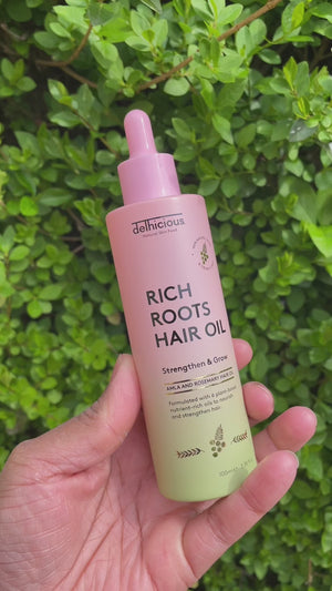 RICH ROOTS HAIR AND SCALP OIL - AMLA & ROSEMARY